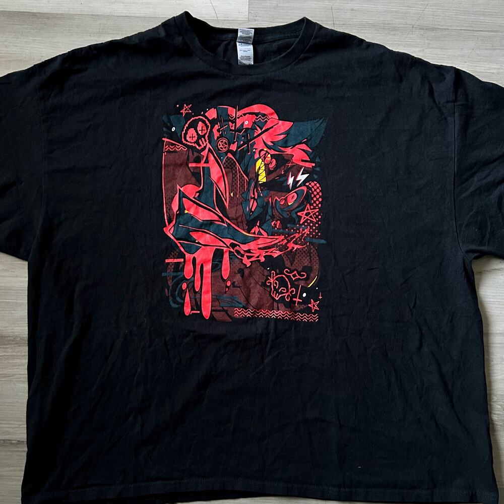 Hazbin Hotel Alastor Streetwear by GasuGuma Limited Print Unisex Shirt Sz 4XL